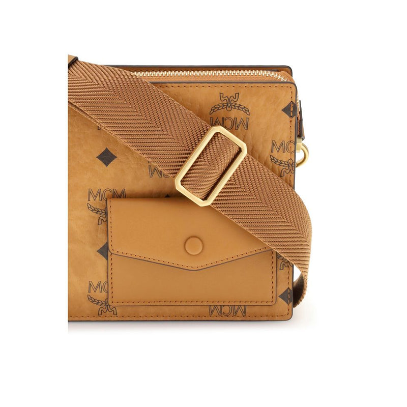 MCM Aren Canvas Shoulder Bag - Élégance et Fonctionnalité