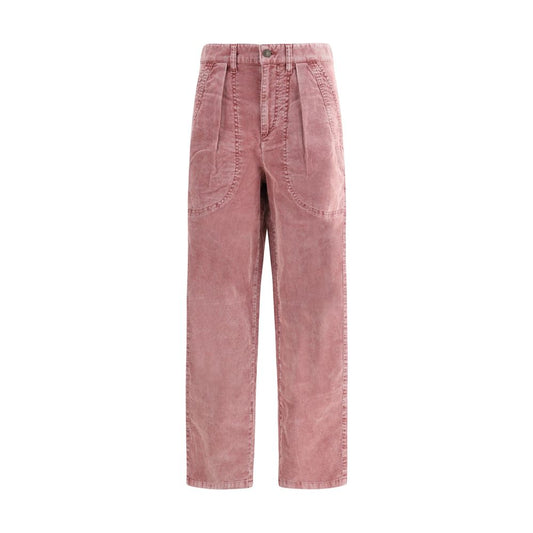 Pantalon en velours côtelé Marant Etoile