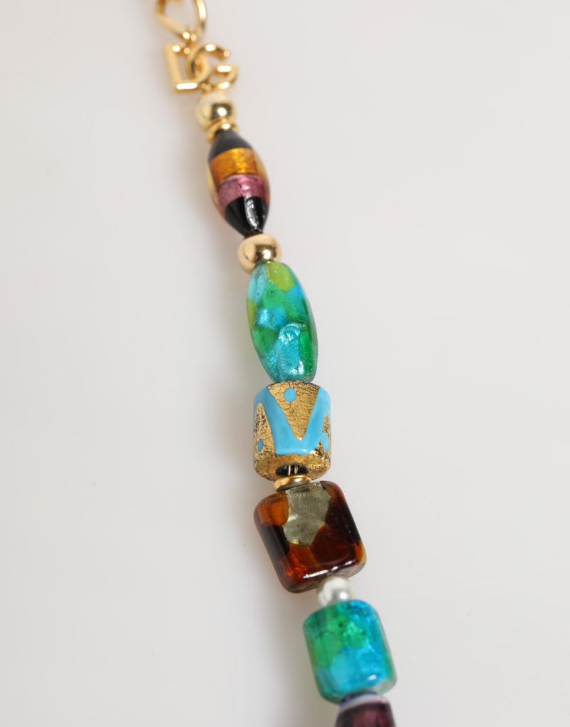 Collier en Verre de Murano Multicolore Dolce & Gabbana