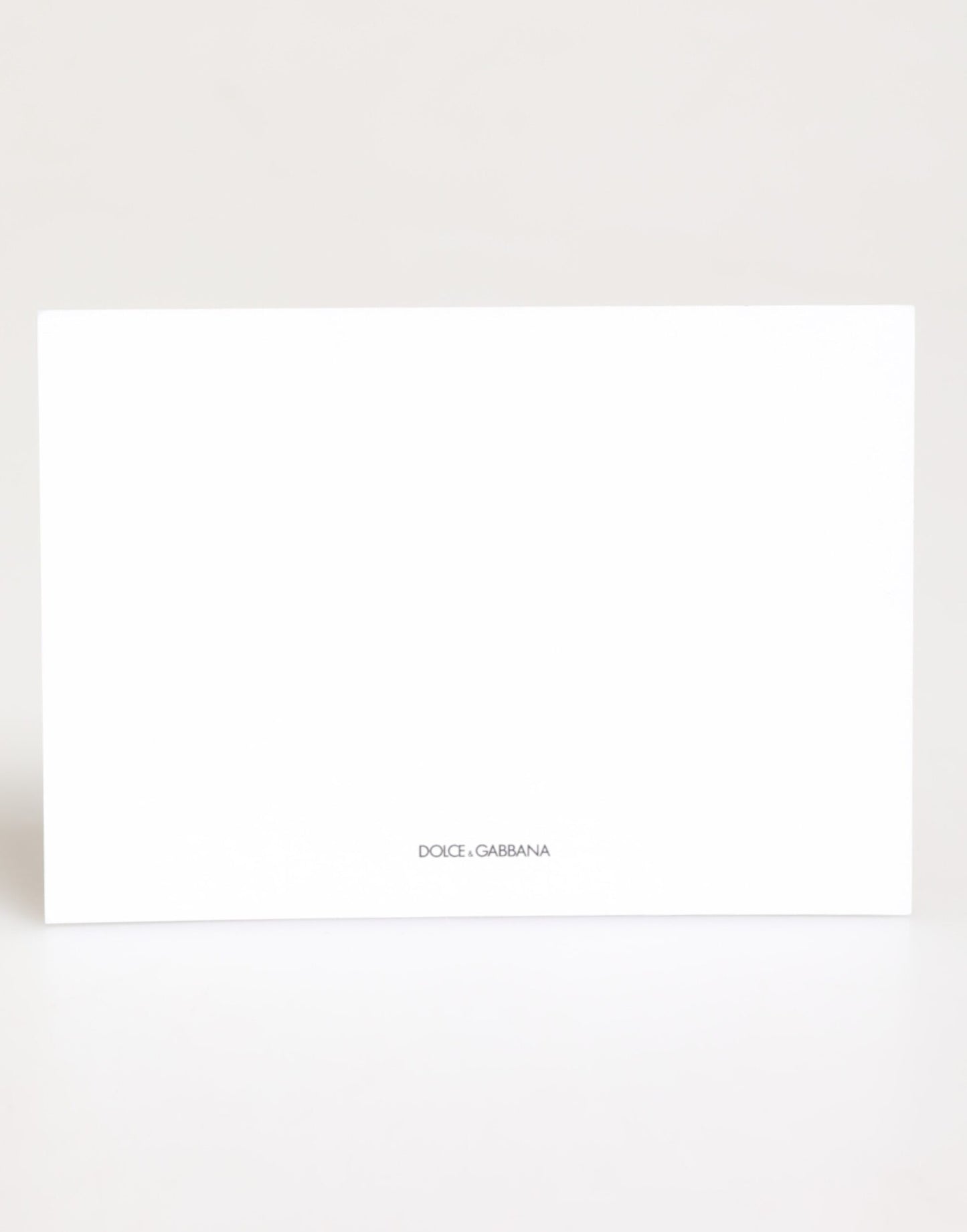 Porte-cartes de correspondance en papier avec motif léopard multicolore de Dolce & Gabbana