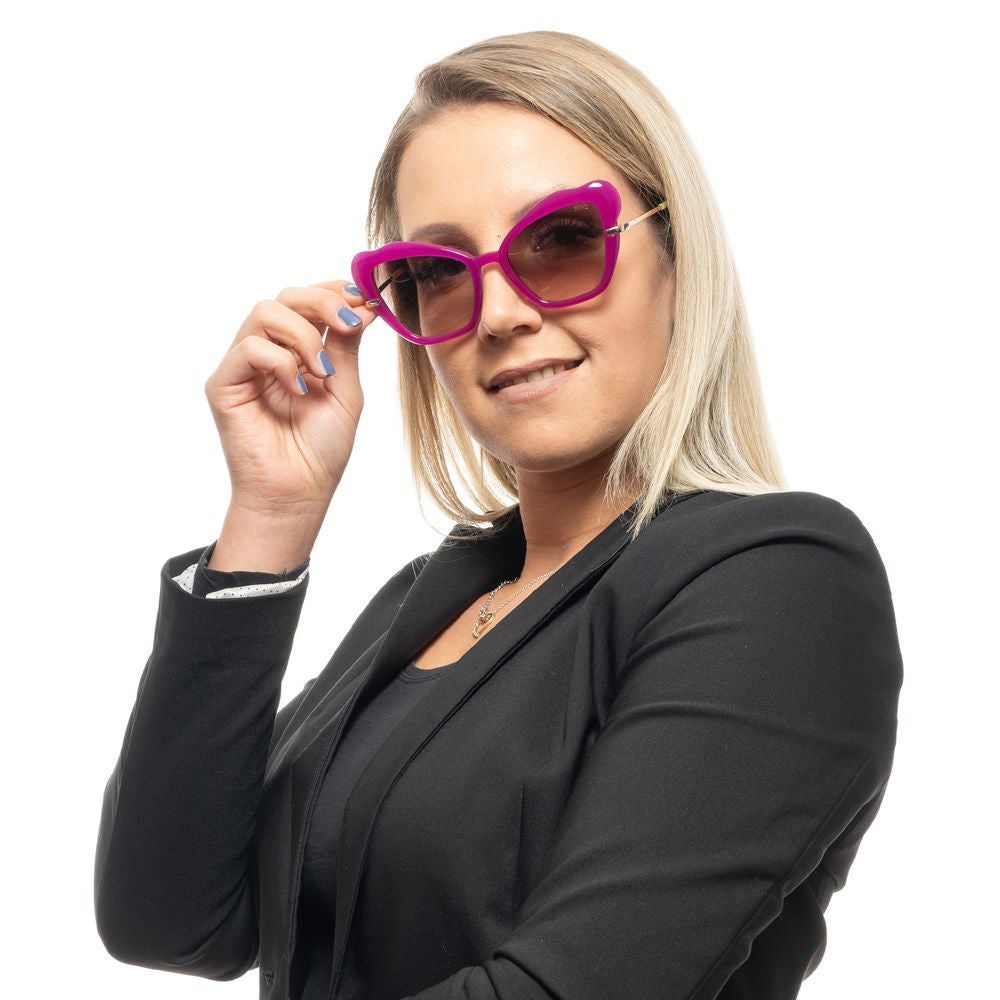 Emilio Pucci Purple Women Sunglass - Elegant Butterfly Style