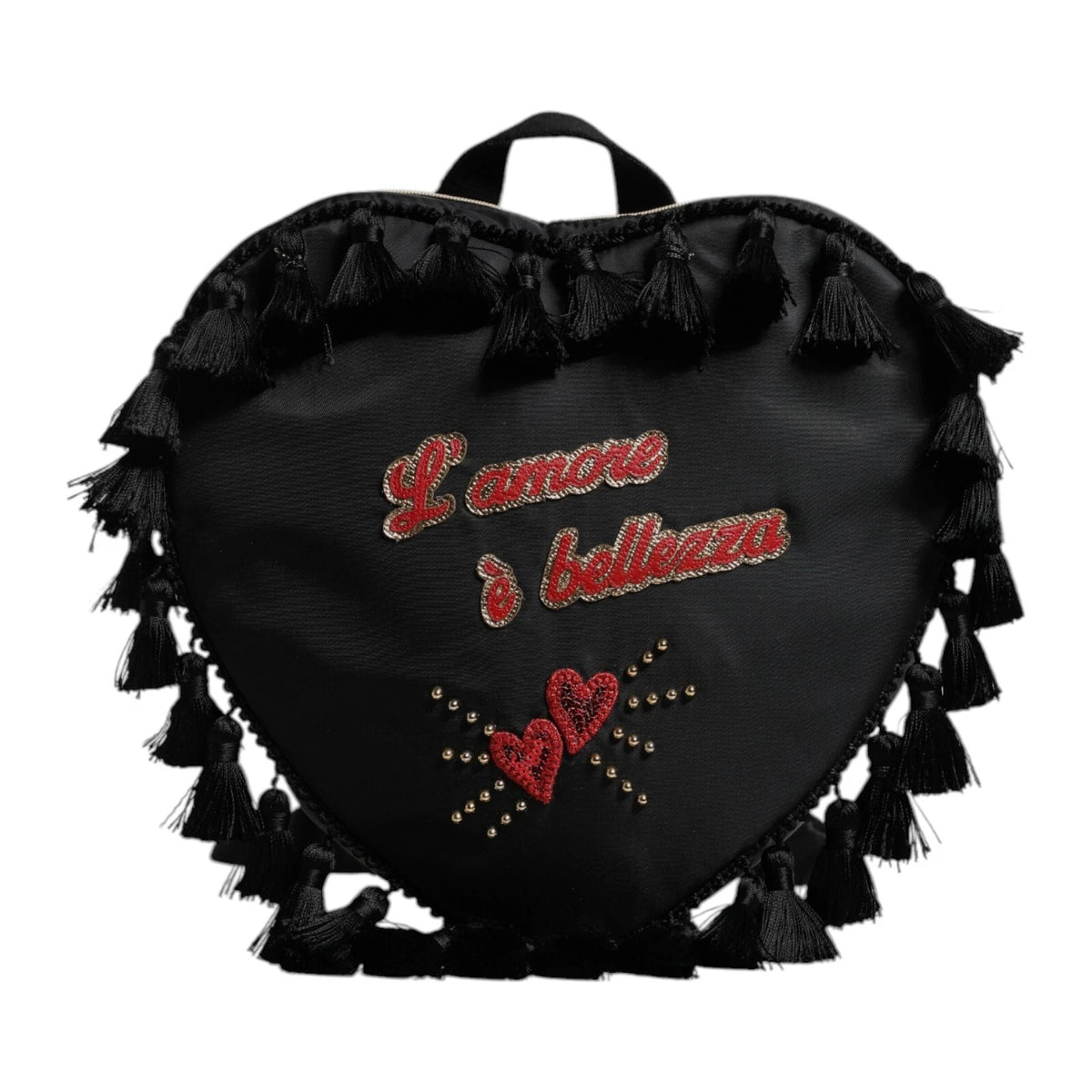 Sac à dos pour enfants Dolce & Gabbana Black Heart L'Amore
