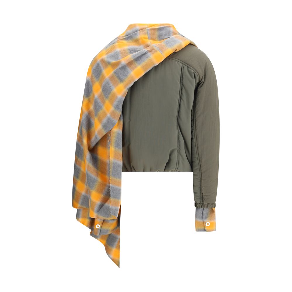 Veste Puffer MARBELL avec Maxi-écharpe