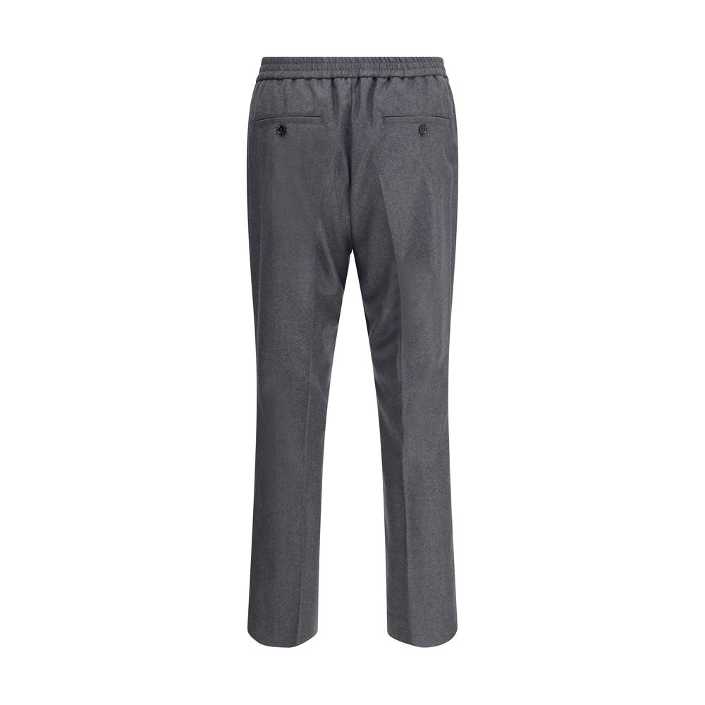Pantalon en laine vierge Ami Paris