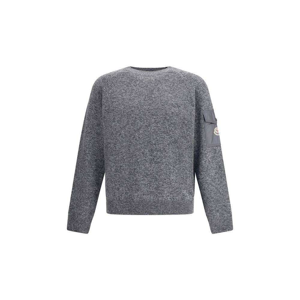 Pull en laine mélangée et cachemire Moncler