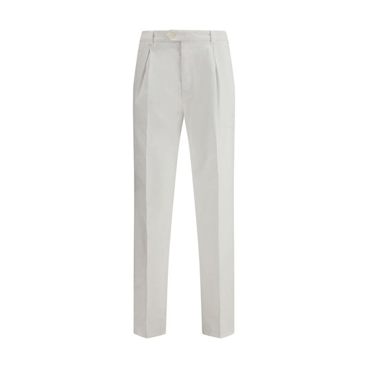 Pantalon en gabardine de coton Brunello Cucinelli
