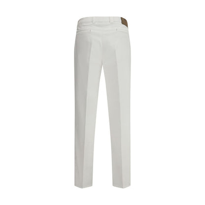 Pantalon en gabardine de coton Brunello Cucinelli