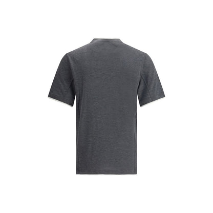 Brunello Cucinelli T-shirt van zijde