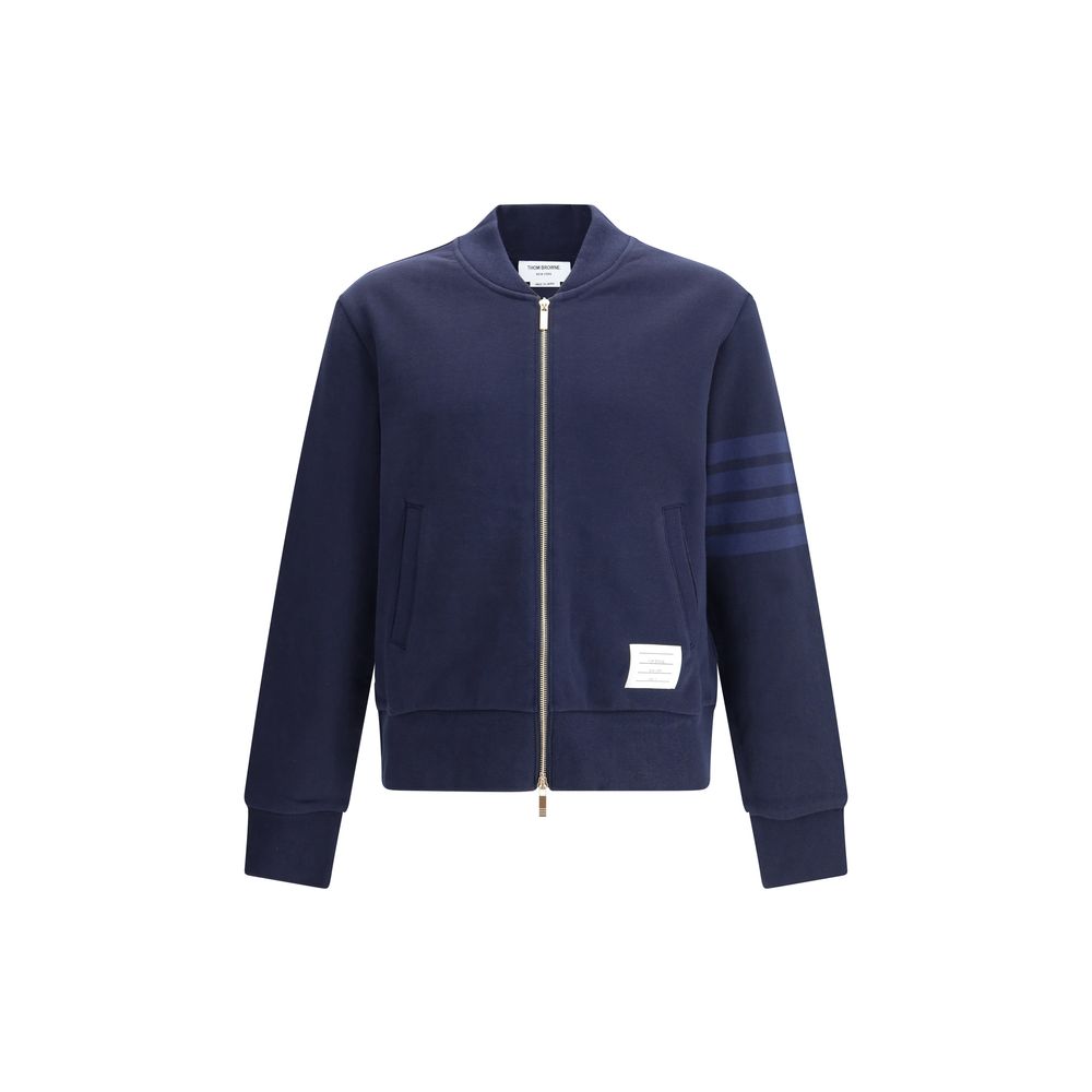 Sweatshirt à fermeture éclair Thom Browne