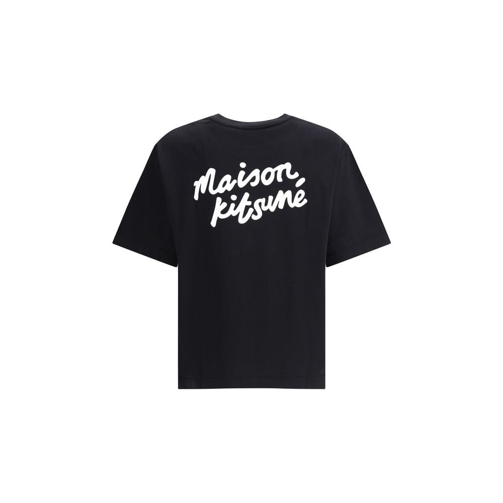 Maison Kitsuné Contrast-logo T-shirt