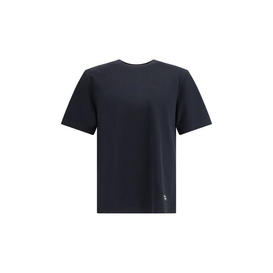 Maison Kitsuné katoenen T-shirt met logopatch