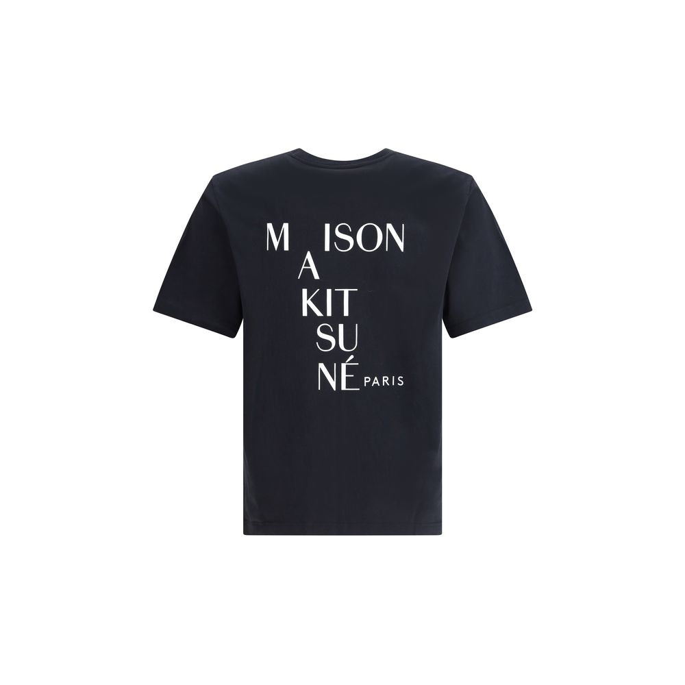 T-shirt en coton Maison Kitsuné avec patch logo