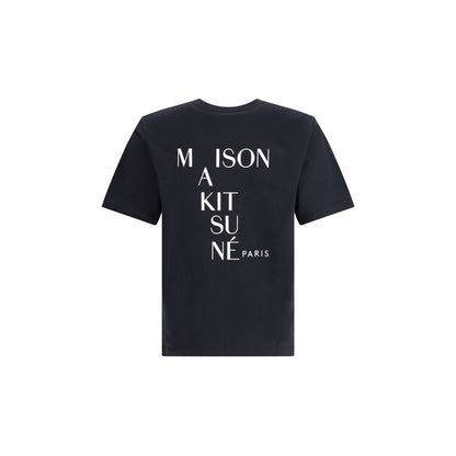 T-shirt en coton Maison Kitsuné avec patch logo