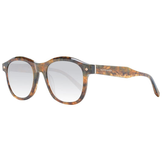 Lunettes de soleil pour homme marron Scotch &amp; Soda