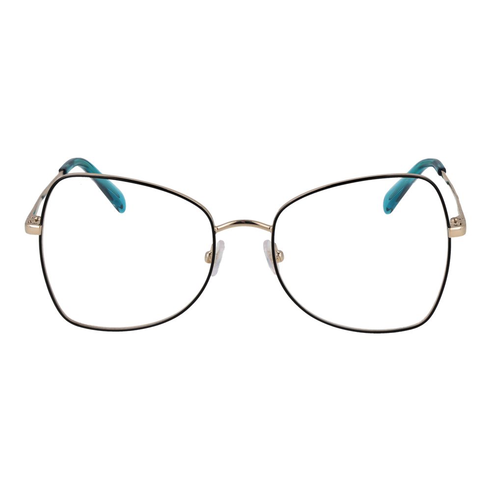 Emilio Pucci Black Women Glasses Frame - Elegant Butterfly Design