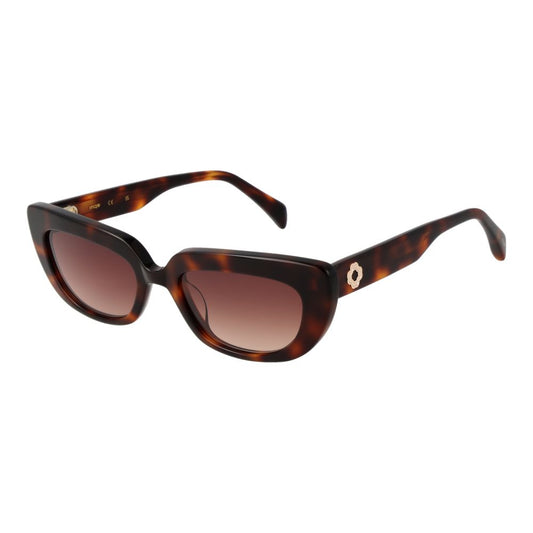 Lunettes de soleil pour femme, marron, Maje
