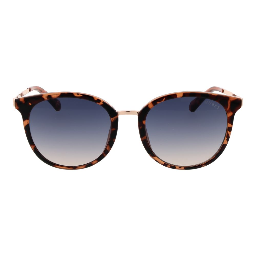Lunettes de soleil unisexes marron Guess