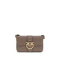 PINKO Love leather Shoulder Bag