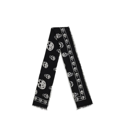 Alexander McQueen Foulard à motifs de crânes