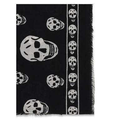 Alexander McQueen Foulard à motifs de crânes