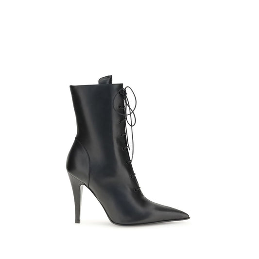 Bottes de cheville en cuir Alexander McQueen