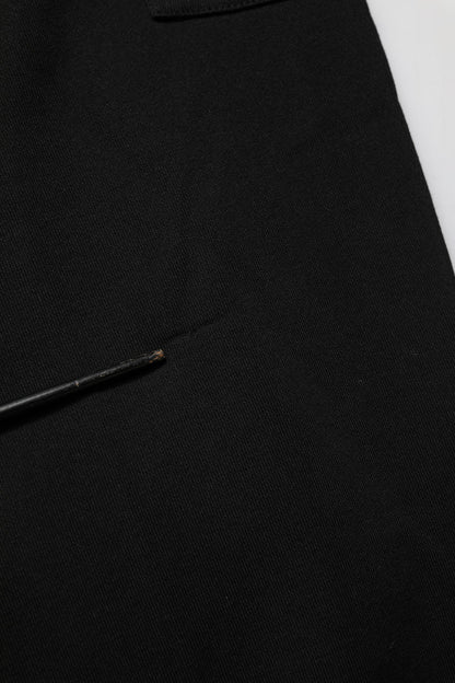 Dolce &amp; Gabbana zwarte cargojoggingbroek met trekkoord van katoenmix