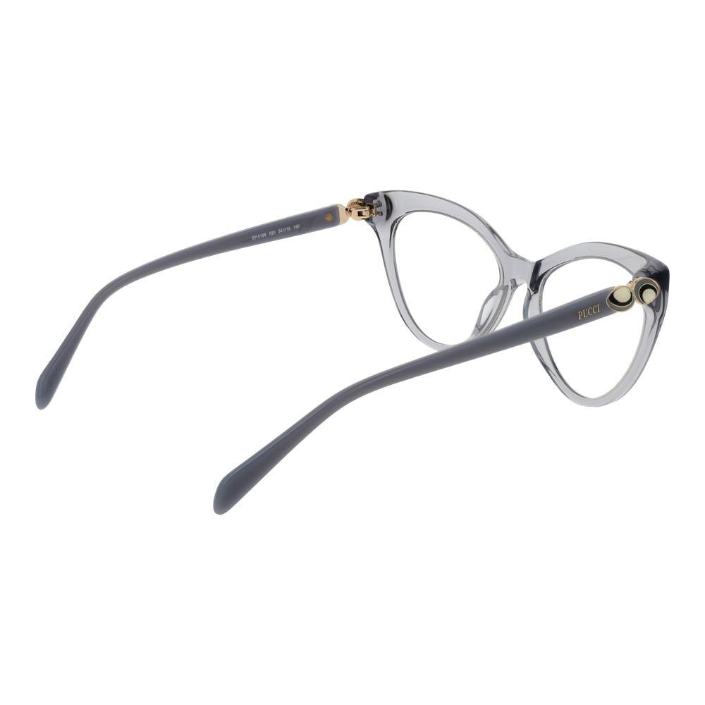Emilio Pucci Gray Cat Eye Women Glasses Frame