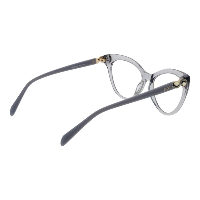 Emilio Pucci Gray Women Glasses Frame - Cat Eye Style
