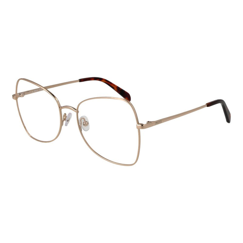 Emilio Pucci Gold Women Glasses Frame - Luxury Eyewear