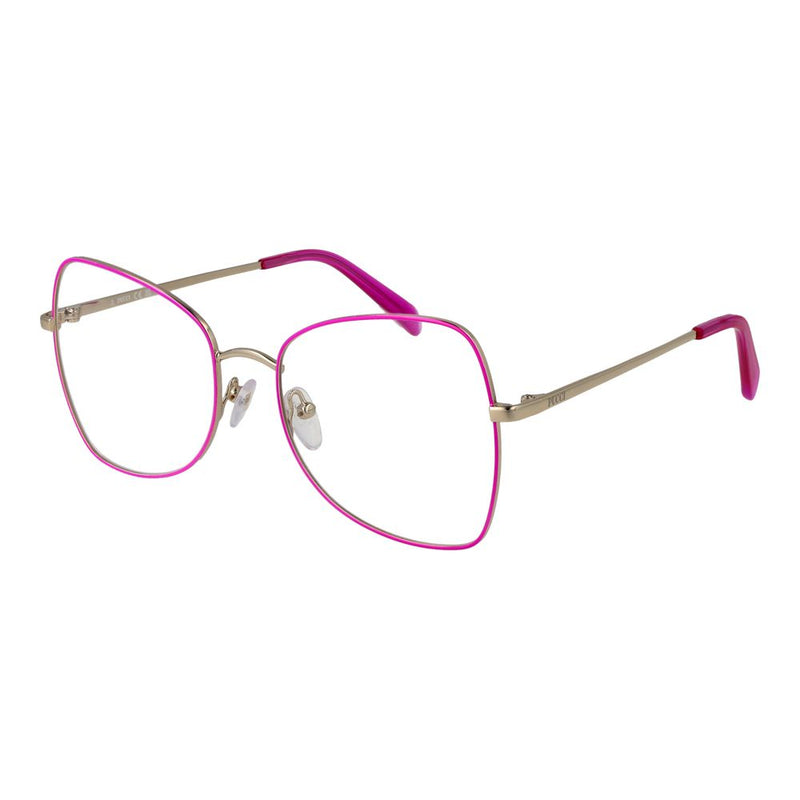Emilio Pucci Purple Women Glasses Frame - Elegant Butterfly Design