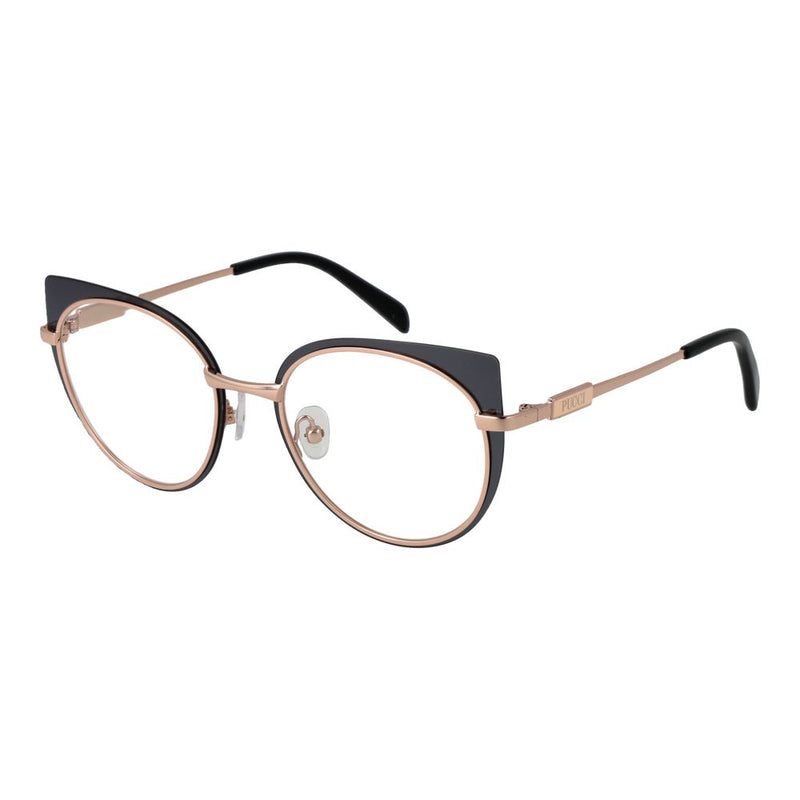 Emilio Pucci Rose Gold Women Glasses Frame - Stylish Cat Eye Design