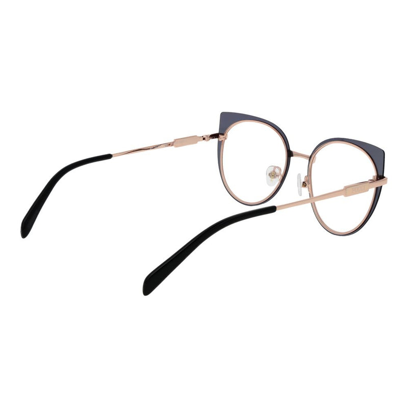 Emilio Pucci Rose Gold Women Glasses Frame - Stylish Cat Eye Design