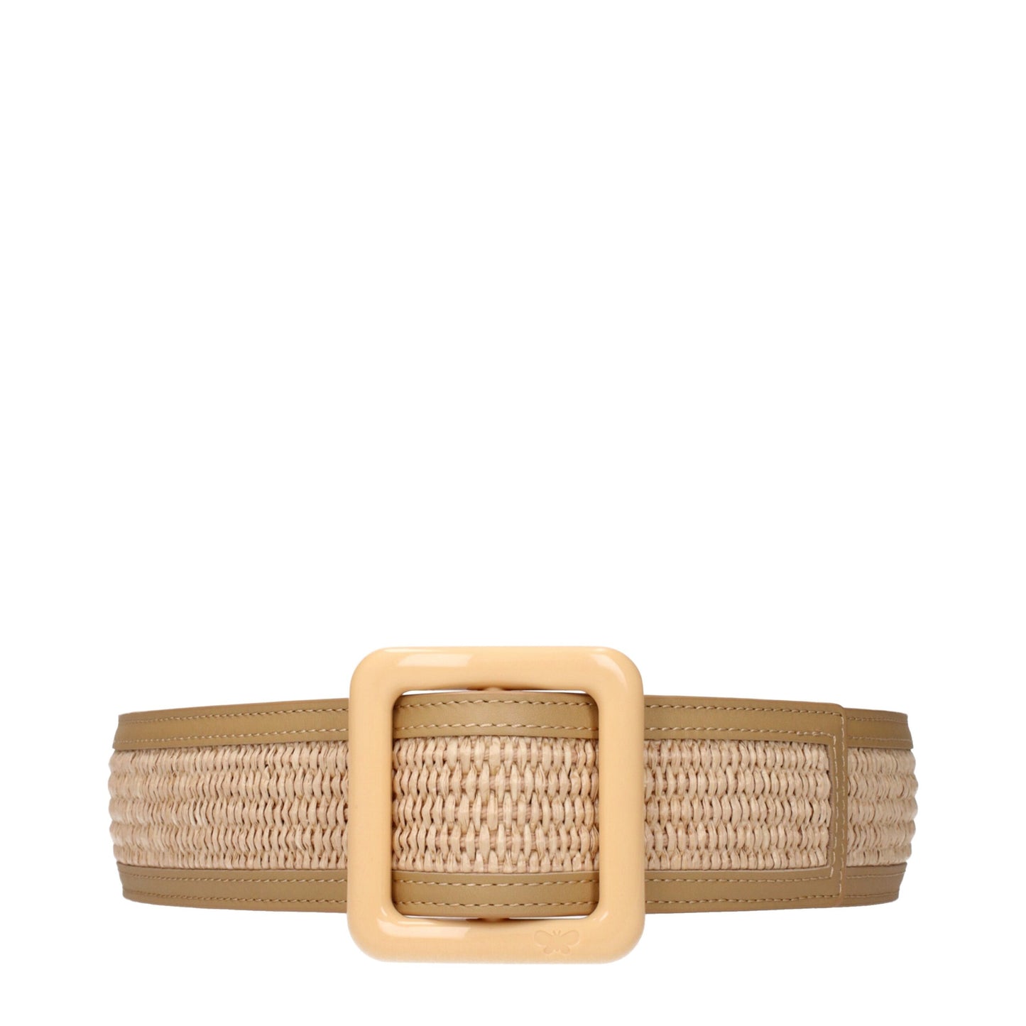 Ceintures en raffia beige de Max Mara