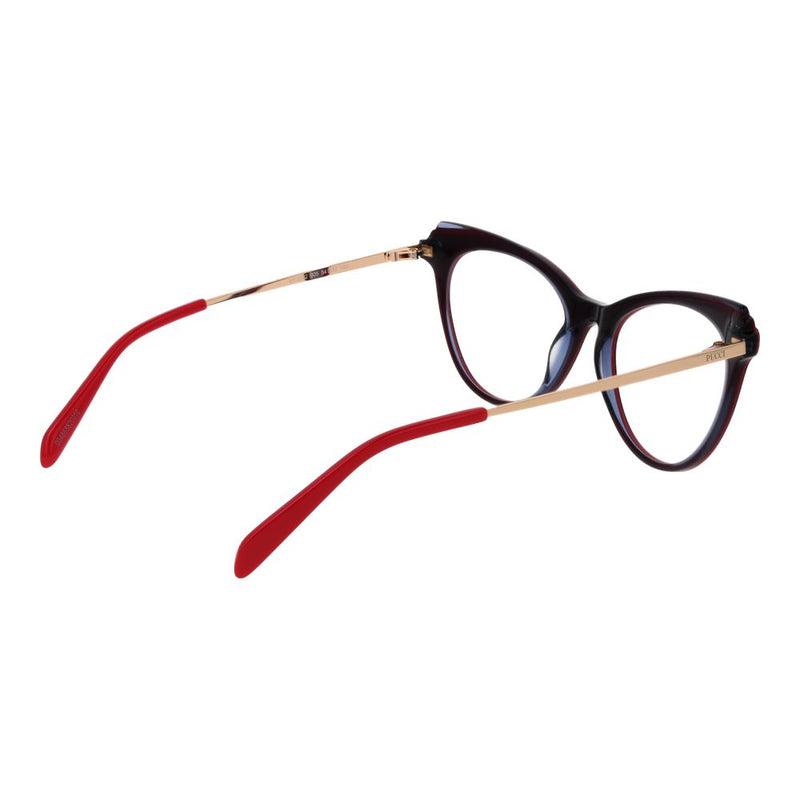 Emilio Pucci Lunettes Cat Eye Noires pour Femmes