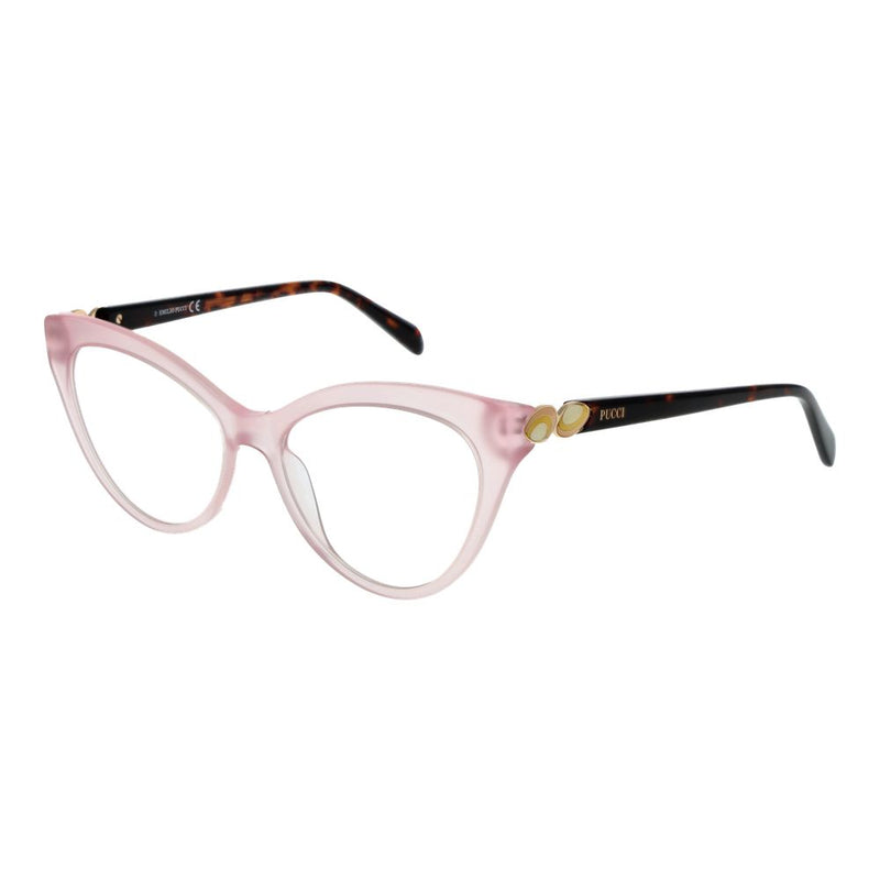 Emilio Pucci Pink Women Glasses Frame - Stylish Cat-Eye Design