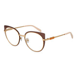 Emilio Pucci Brown Women Glasses Frame - Stylish Butterfly Design