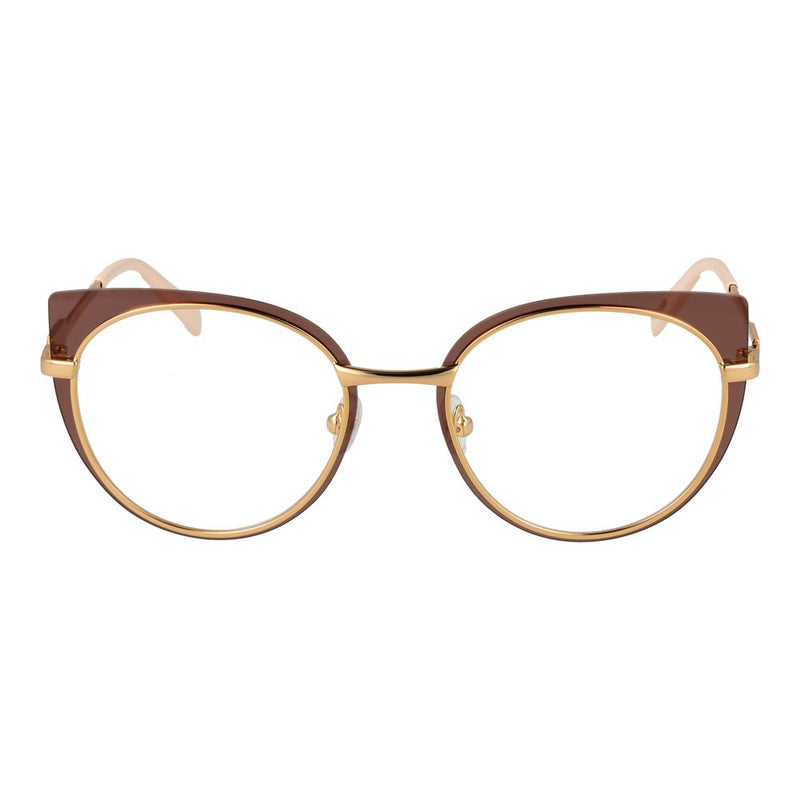Emilio Pucci Brown Women Glasses Frame - Stylish Butterfly Design