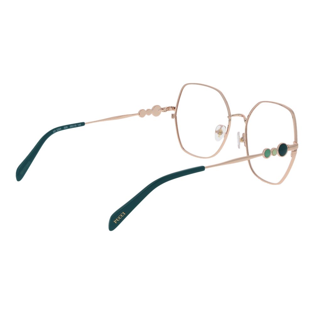 Emilio Pucci Rose Gold Women's Glasses Frame