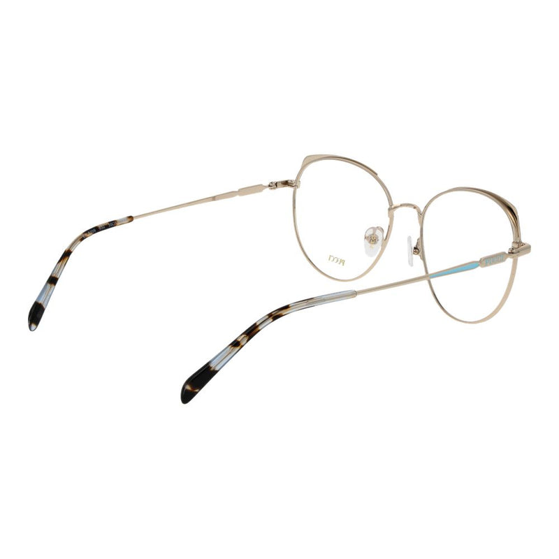 Emilio Pucci Gold Women Glasses Frame - Luxury Eyewear