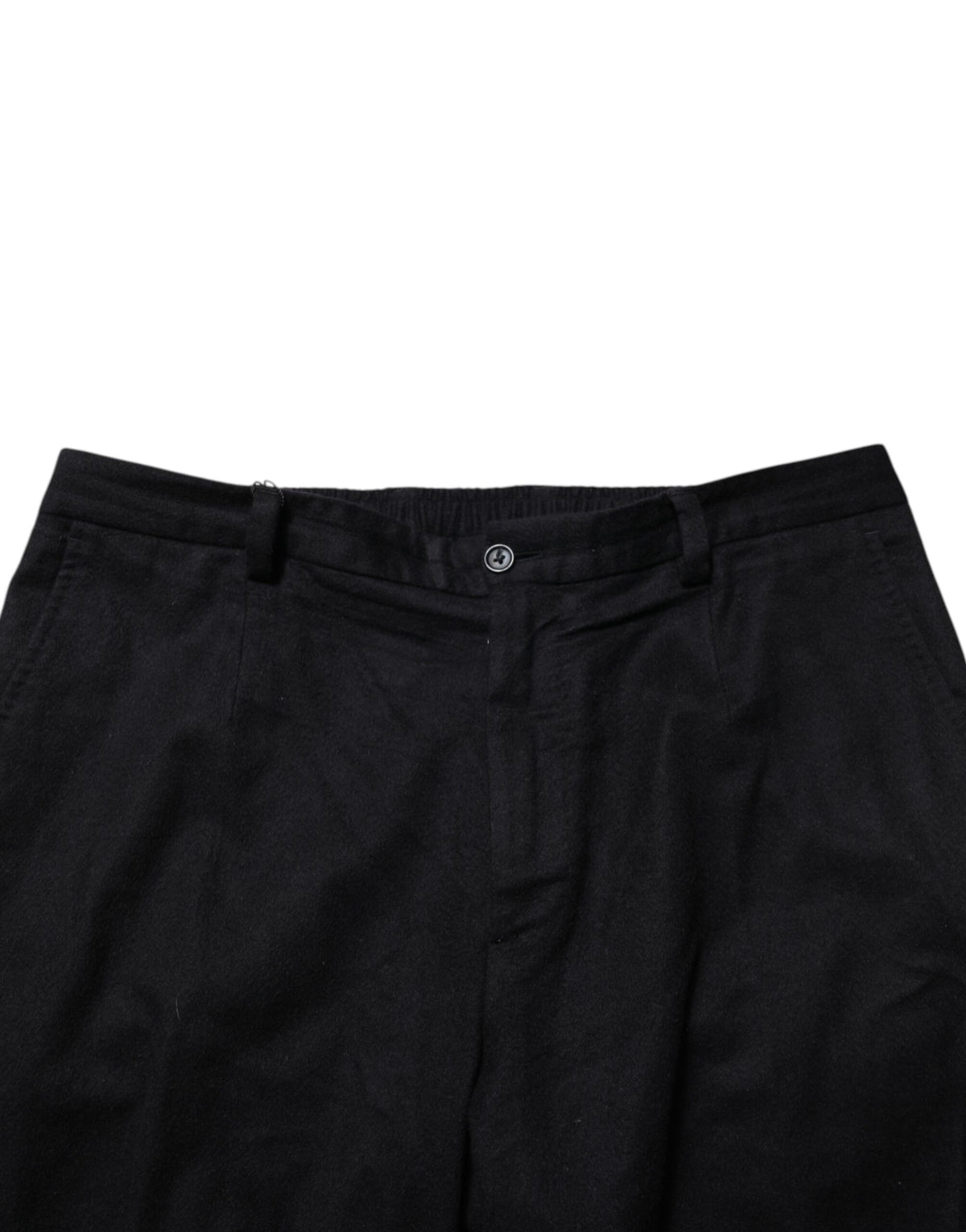 Robe en cachemire noir Dolce &amp; Gabbana, pantalon habillé