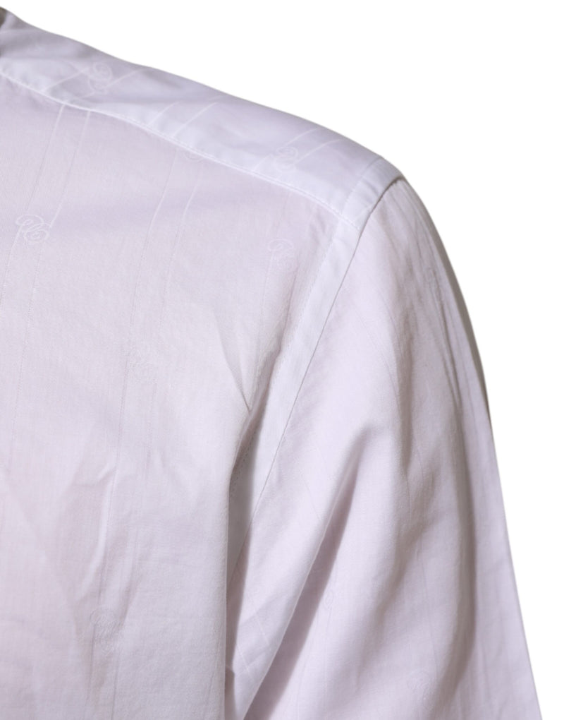 Chemise habillée Dolce &amp; Gabbana MARTINI en coton blanc pour homme