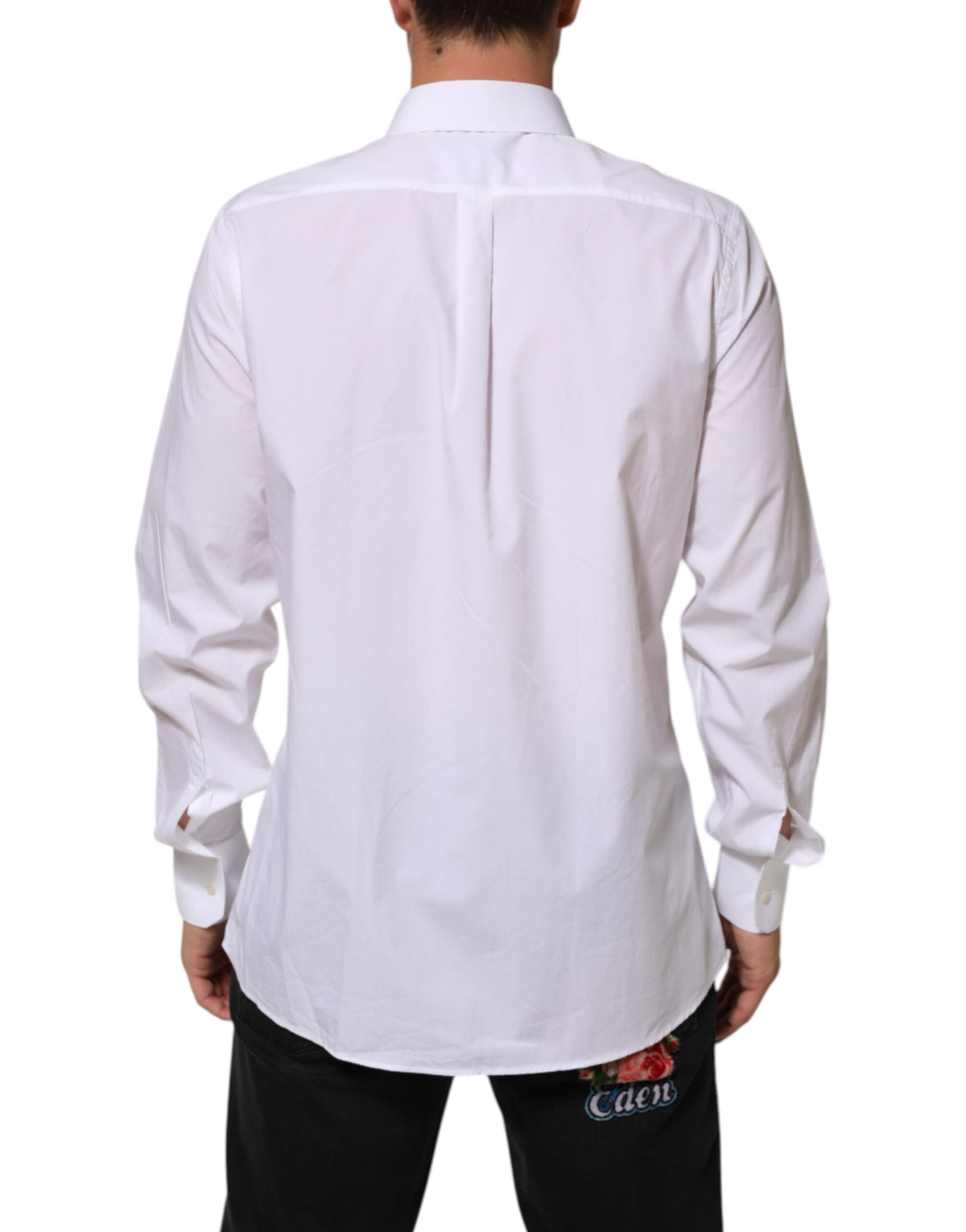 Chemise habillée Dolce &amp; Gabbana MARTINI en coton blanc pour homme
