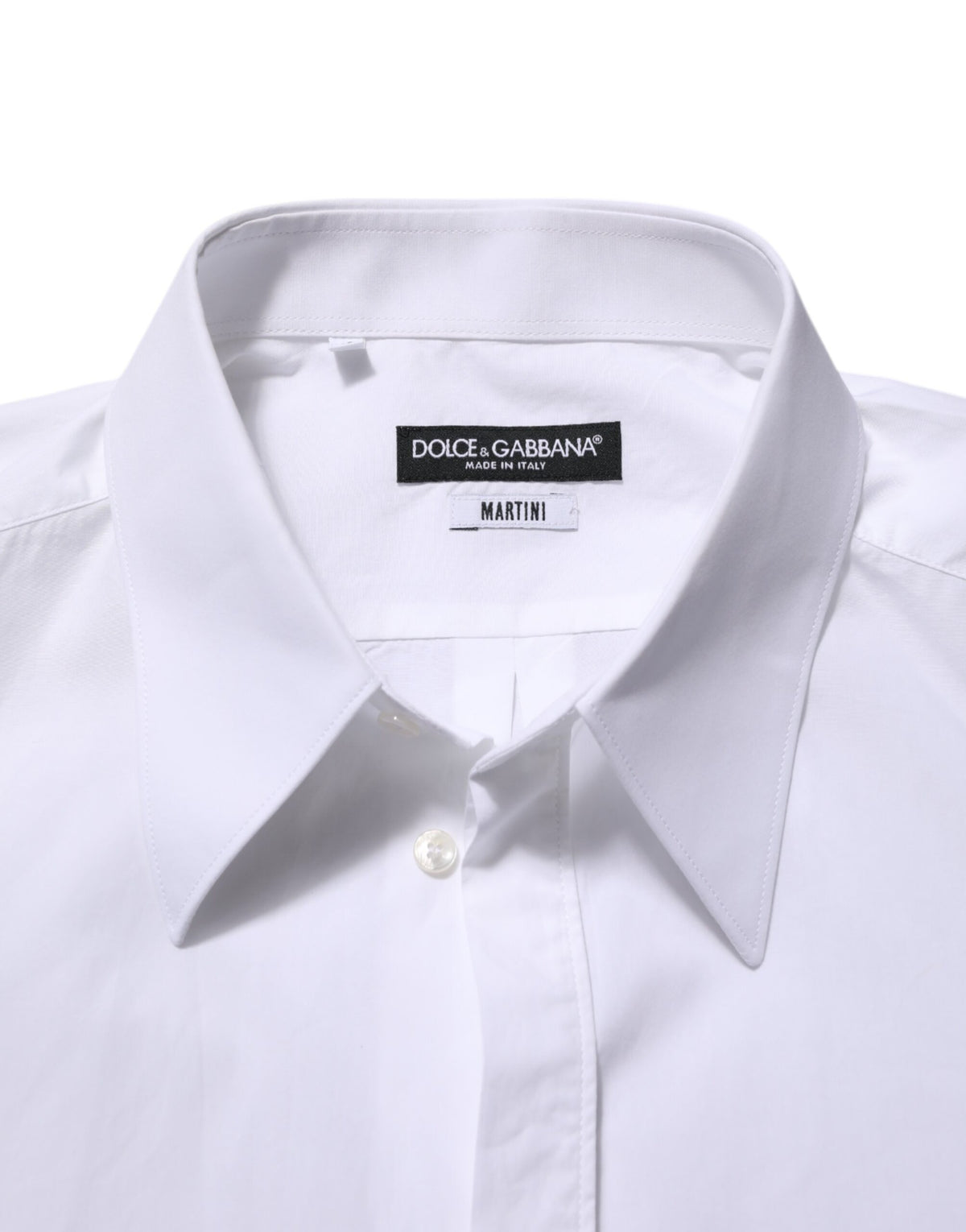 Chemise habillée Dolce &amp; Gabbana MARTINI en coton blanc pour homme