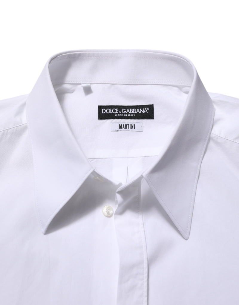 Chemise habillée Dolce &amp; Gabbana MARTINI en coton blanc pour homme