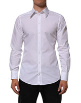 Chemise habillée Dolce &amp; Gabbana MARTINI en coton blanc pour homme