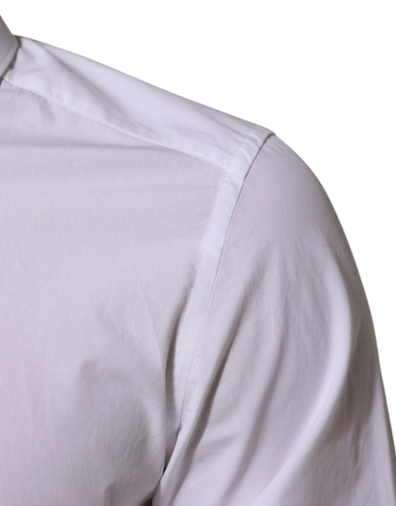 Chemise habillée Dolce &amp; Gabbana MARTINI en coton blanc pour homme