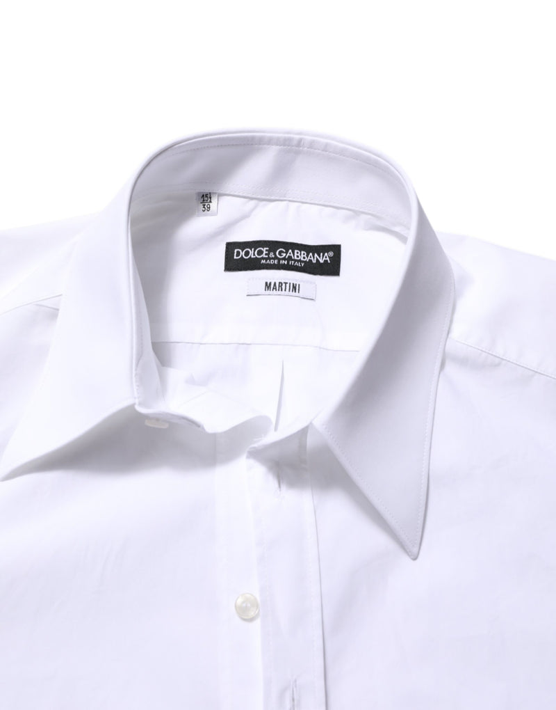 Chemise habillée Dolce &amp; Gabbana MARTINI en coton blanc pour homme