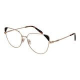 Emilio Pucci Gold Women Glasses Frame - Luxurious Cat-Eye Style