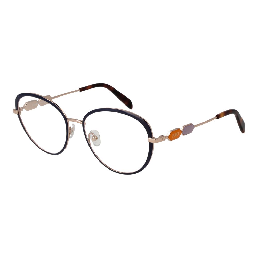 Emilio Pucci Blue Women Glasses Frame - Stylish & Durable