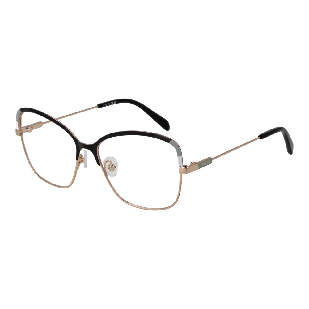 Emilio Pucci Black Women Glasses Frame - Butterfly Design